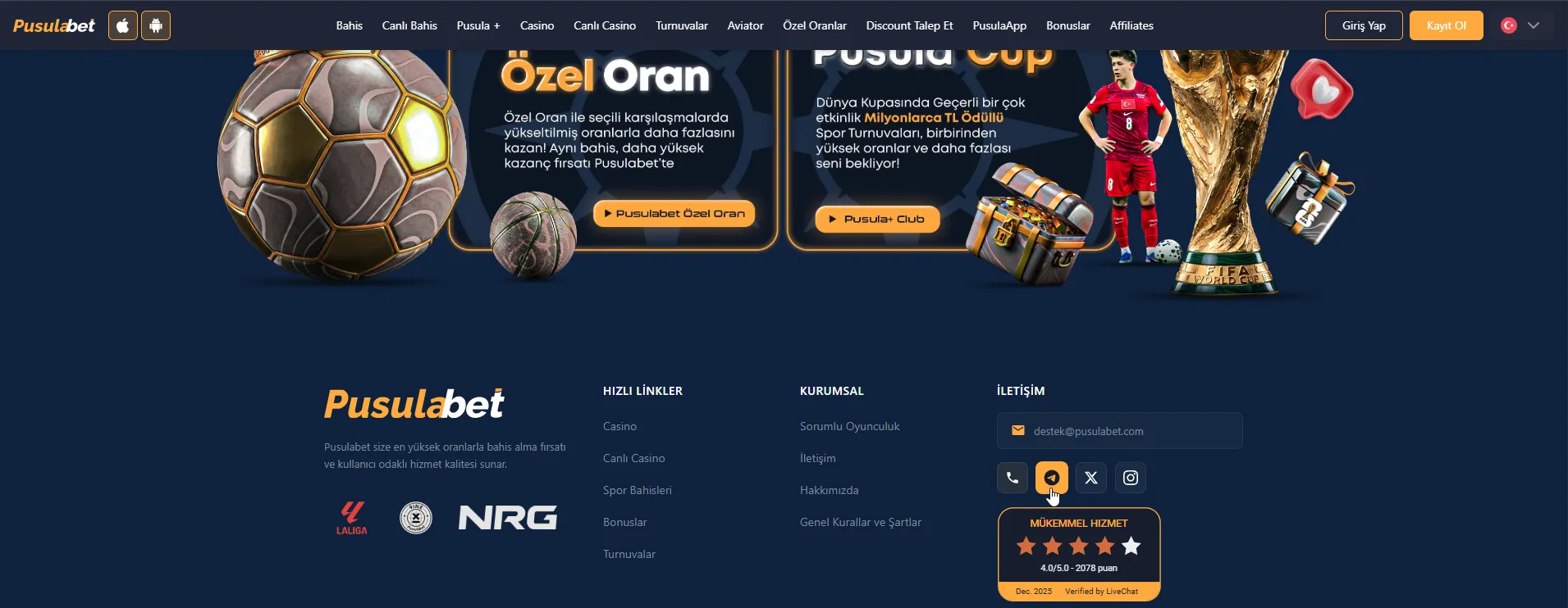 Telegram Kanalımıza Katıl → Anlık Bildirimler ve Özel Kampanyalar – Pusulabet